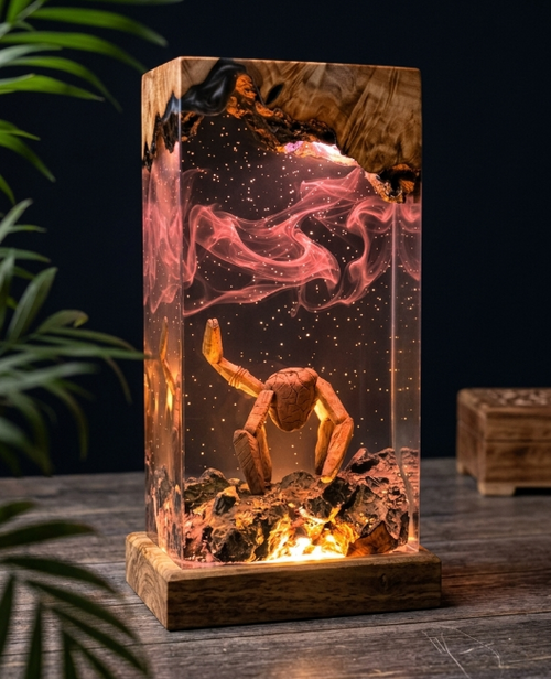 [PRE-ORDER] Lámpara de Resina Rocky