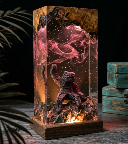 [PRE-ORDER] Lámpara de Resina Rocky