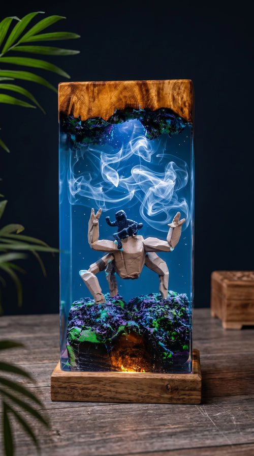 [PRE-ORDER] Rocky Resin Lamp