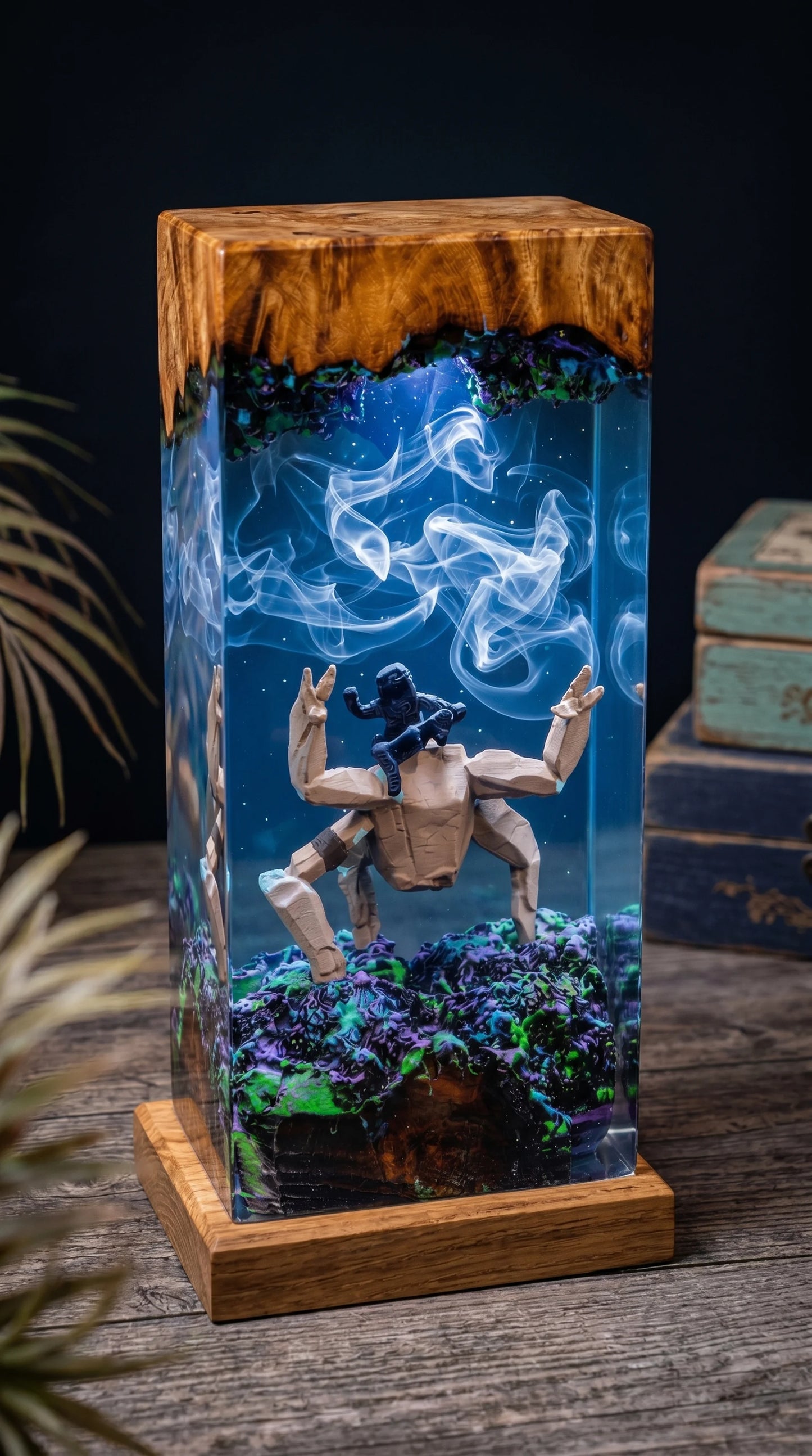 [PRE-ORDER] Rocky Resin Lamp